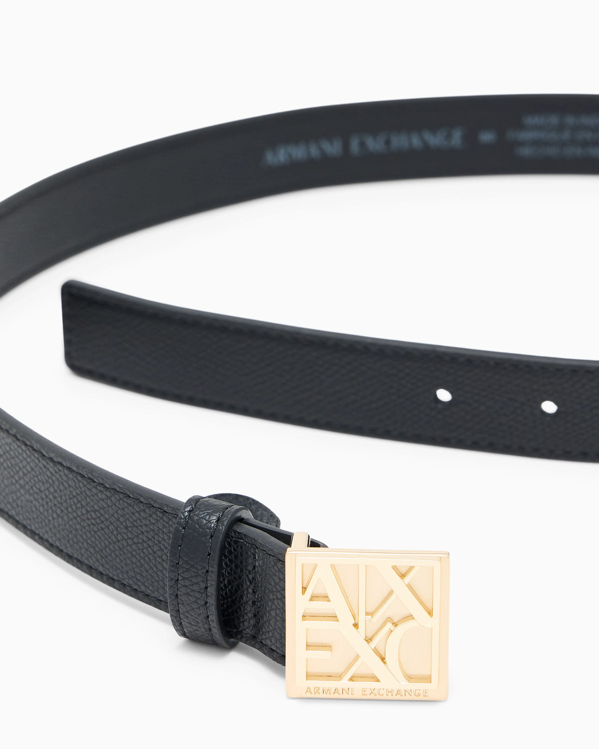 Plate Belt regular fit with plate buckle