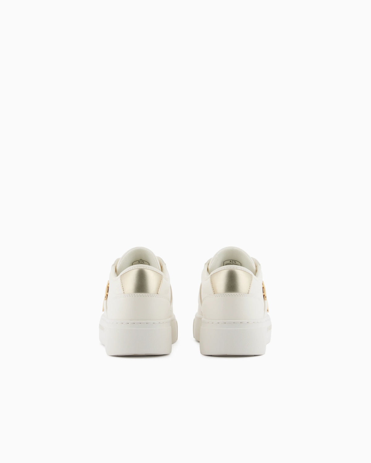 Minimal Chic Sneakers in Textured Faux Leather