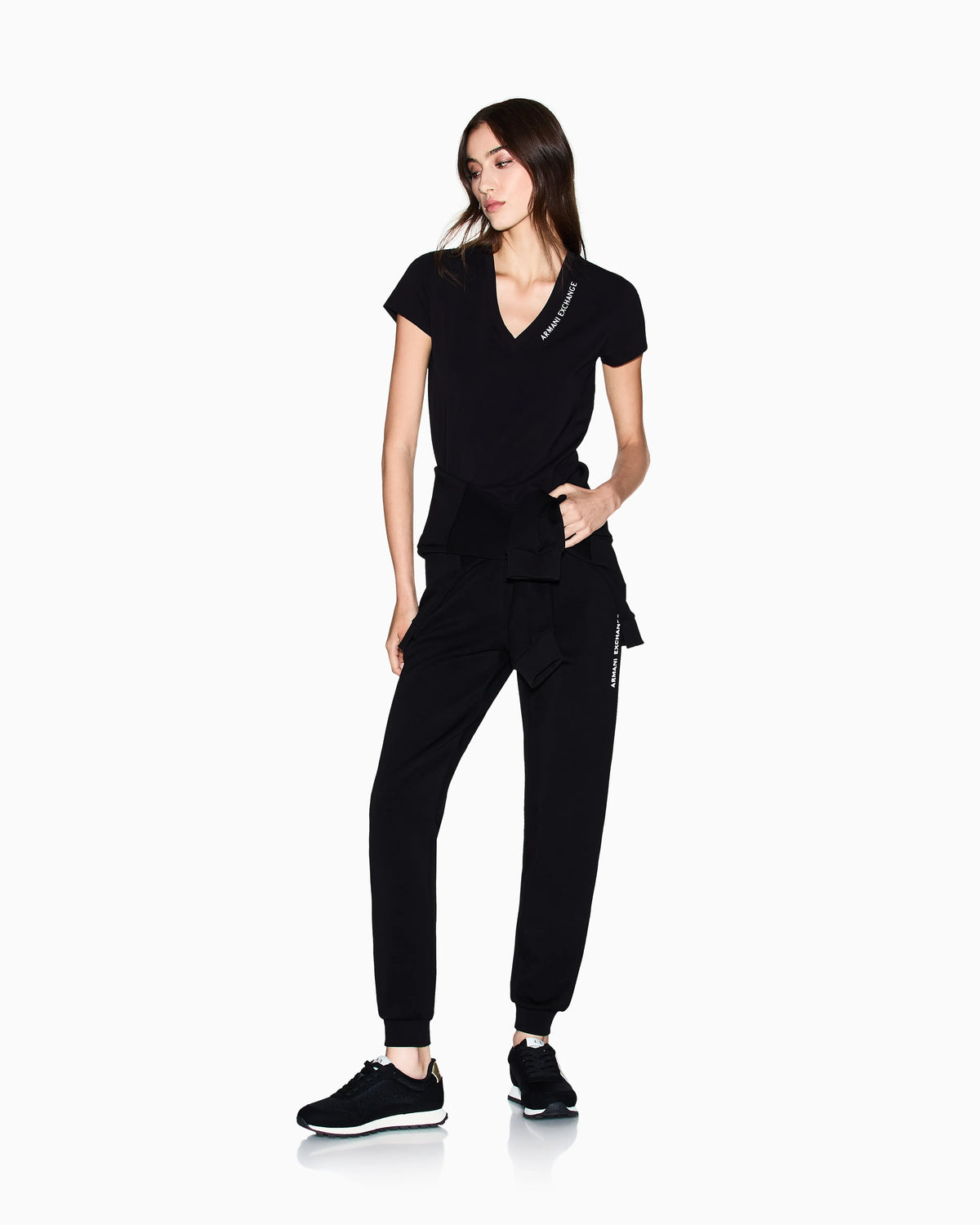 Jogger pants with logo