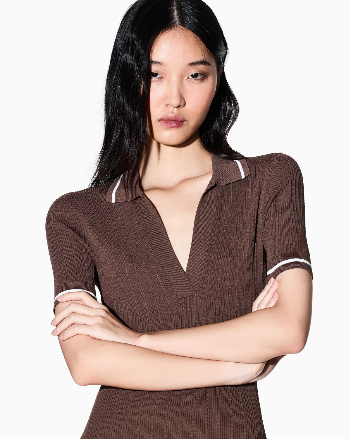Long Dress with Cut-out Detail