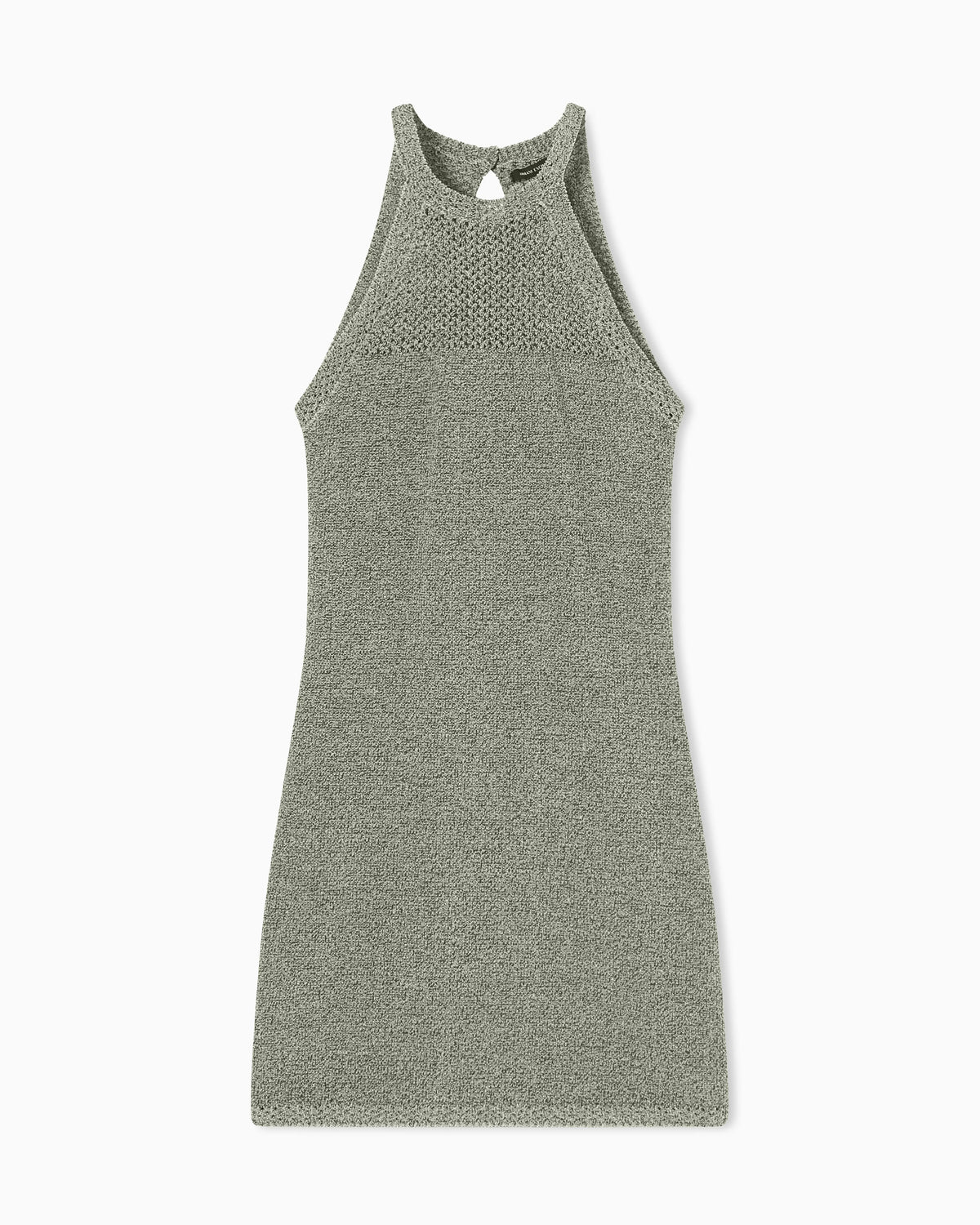 Lurex knit mini dress