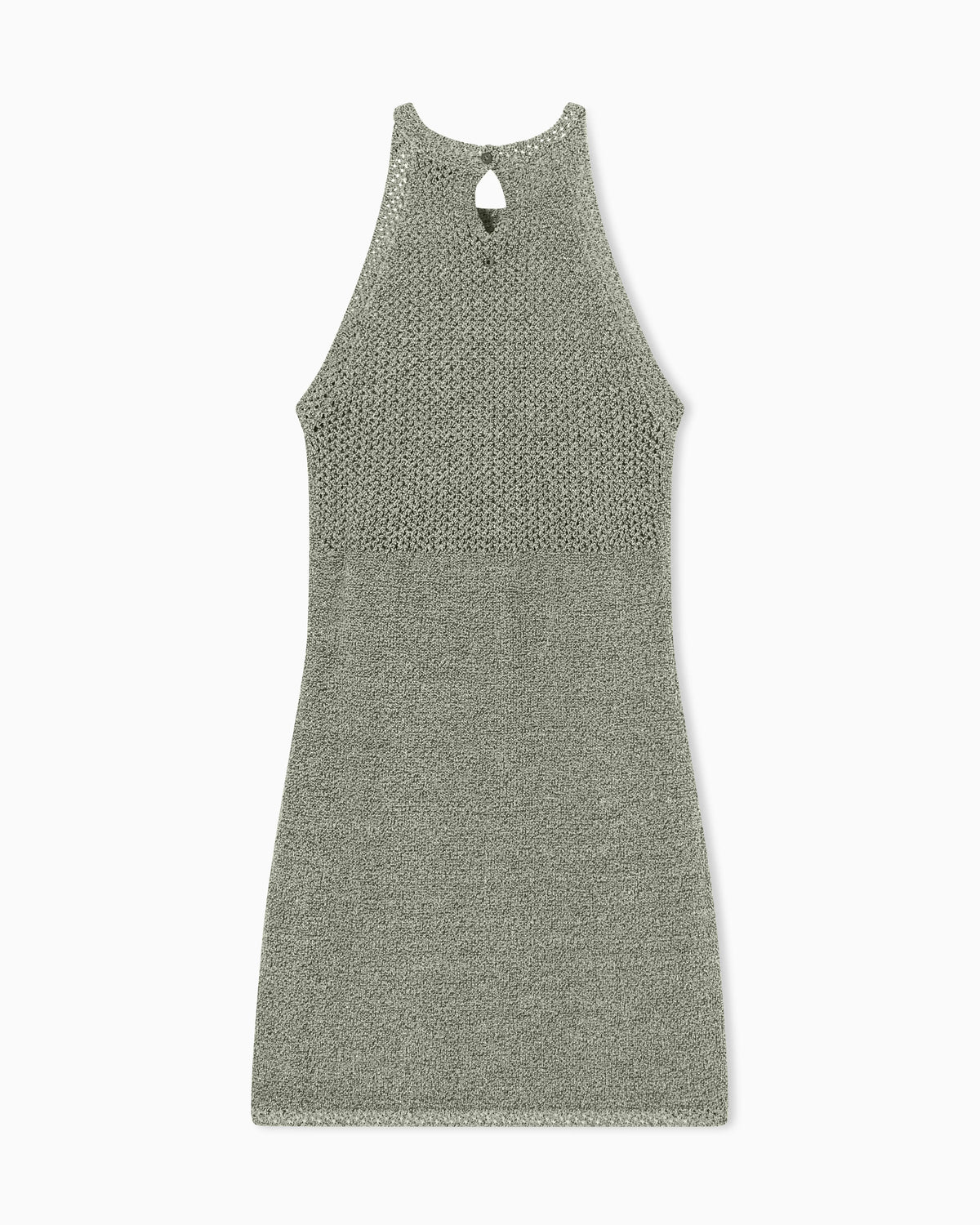 Lurex knit mini dress