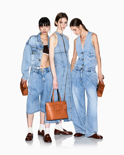 Lightweight Cotton and Lyocell Denim Vest