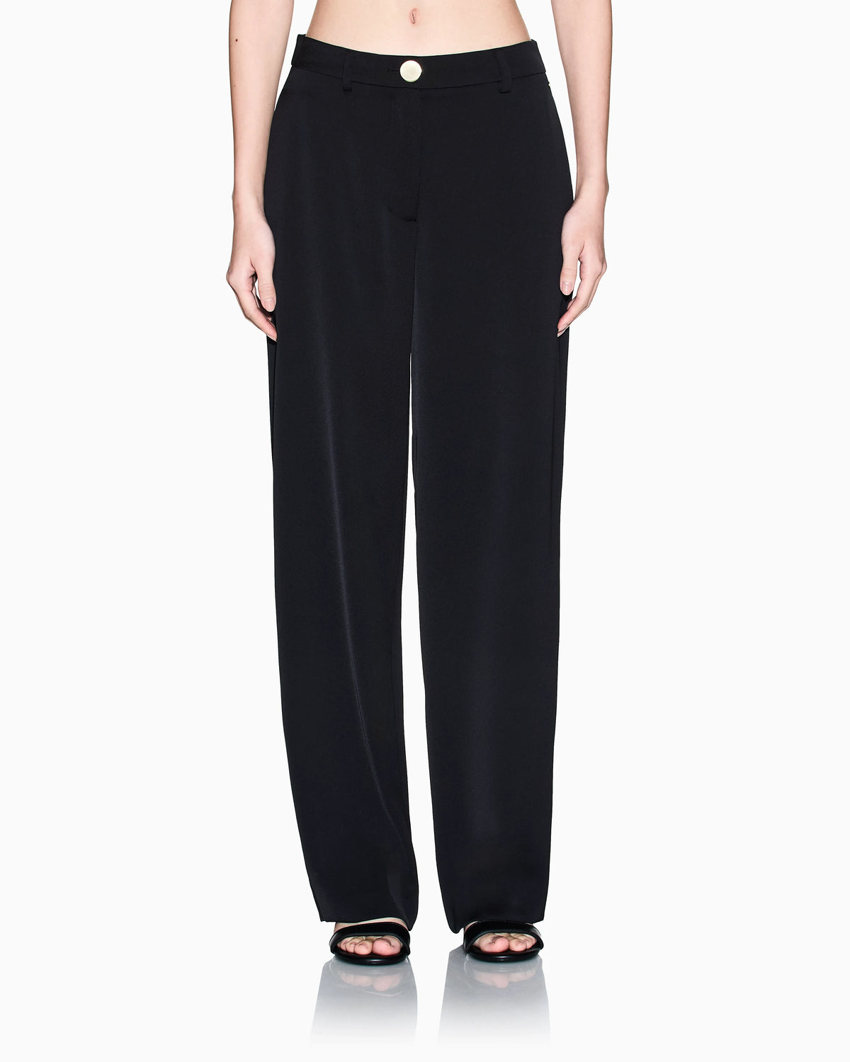 Classic Trousers in Recycled Crêpe Satin