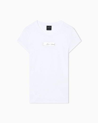 Slim fit T-shirt in cotton jersey