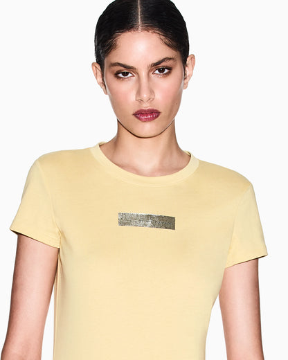 Slim fit T-shirt in cotton jersey