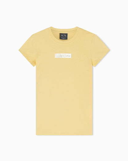 Slim fit T-shirt in cotton jersey