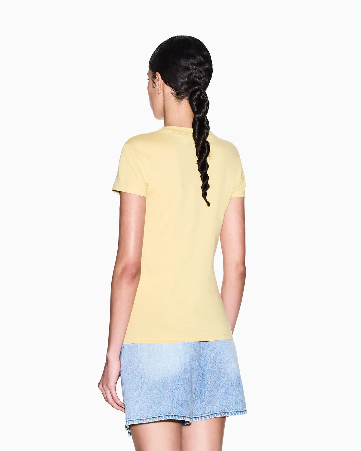 Slim fit T-shirt in cotton jersey