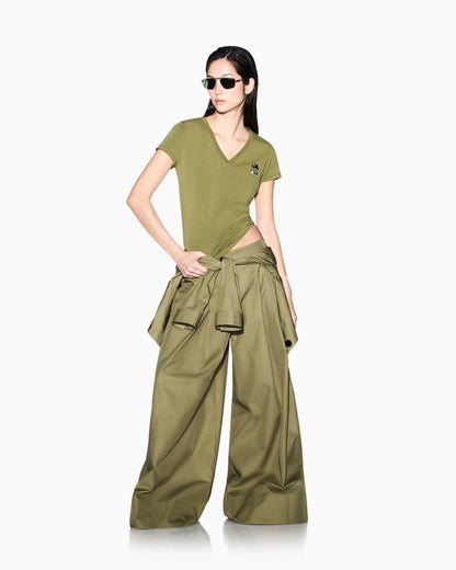 Slim Fit T-shirt in Stretch Cotton Jersey