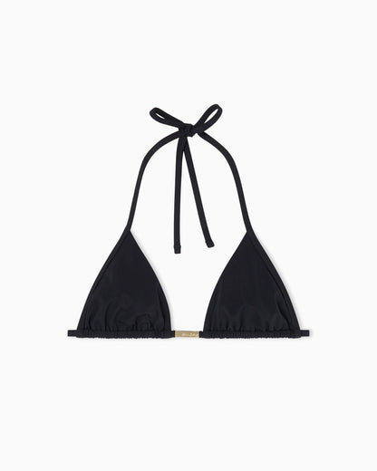 Recycled Stretch Fabric Triangle Bikini Top