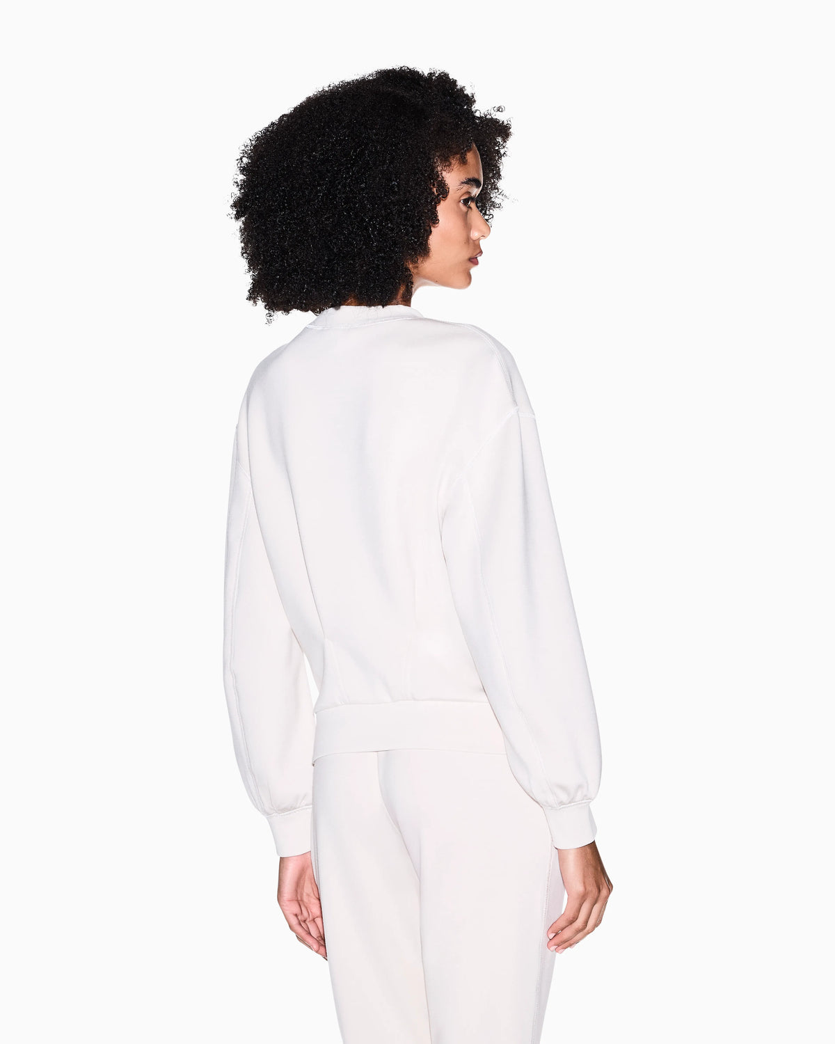 sweatshirt stretch viscose scuba