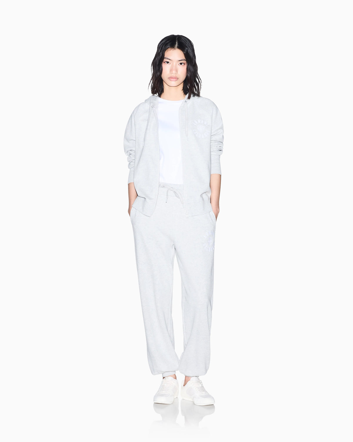 Regular fit sweatshirt in cotton French terry