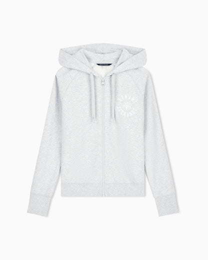 Regular fit sweatshirt in cotton French terry