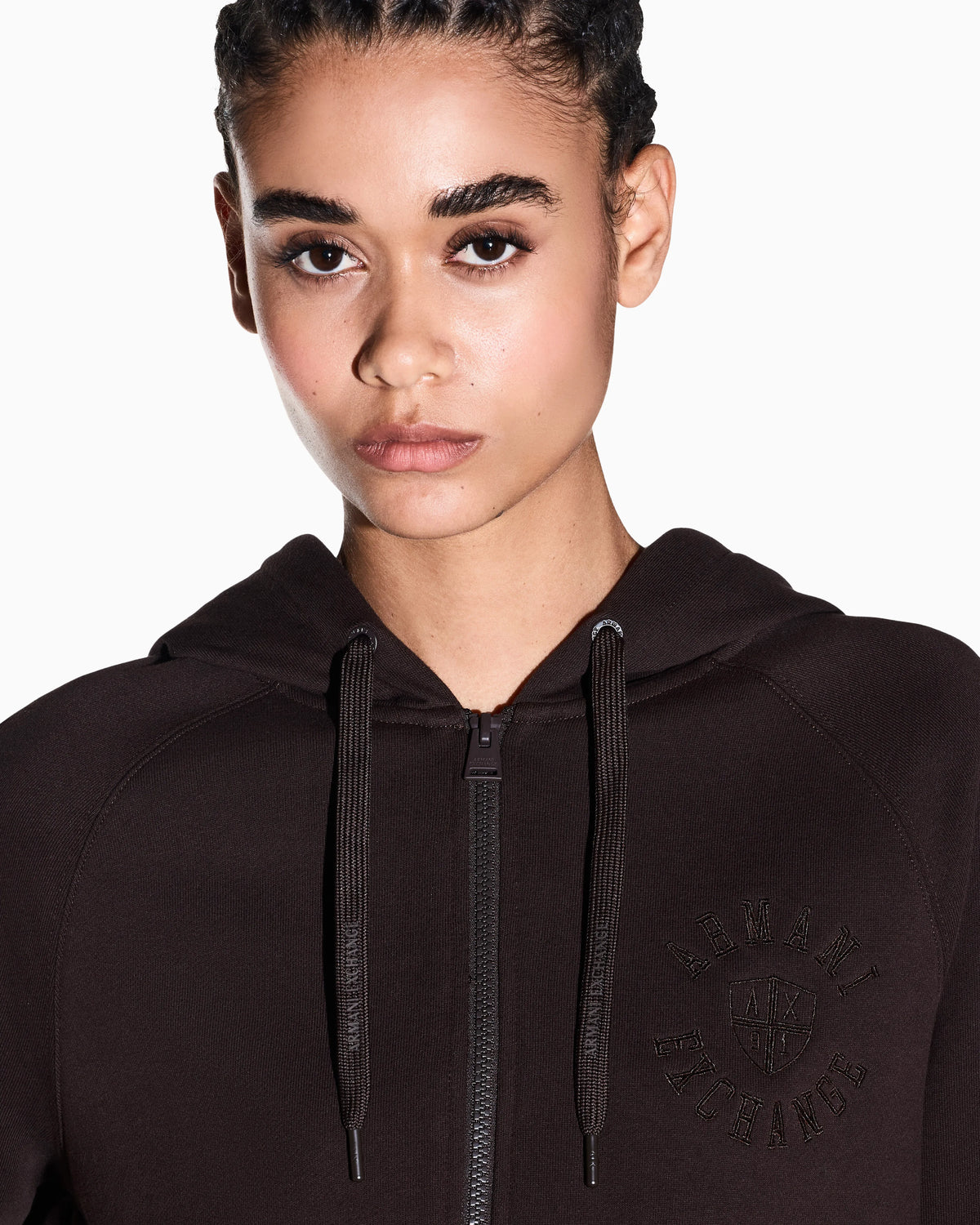 Regular fit sweatshirt in cotton French terry