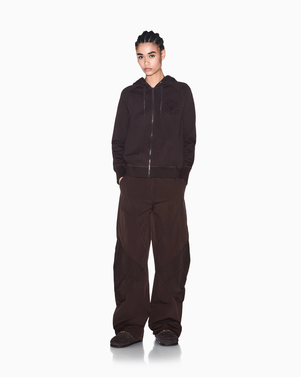 Regular fit sweatshirt in cotton French terry
