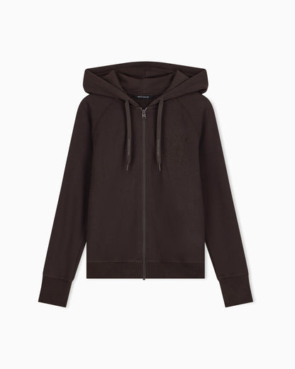 Regular fit sweatshirt in cotton French terry