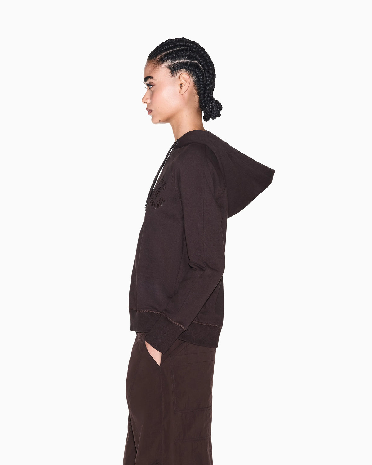 Regular fit sweatshirt in cotton French terry