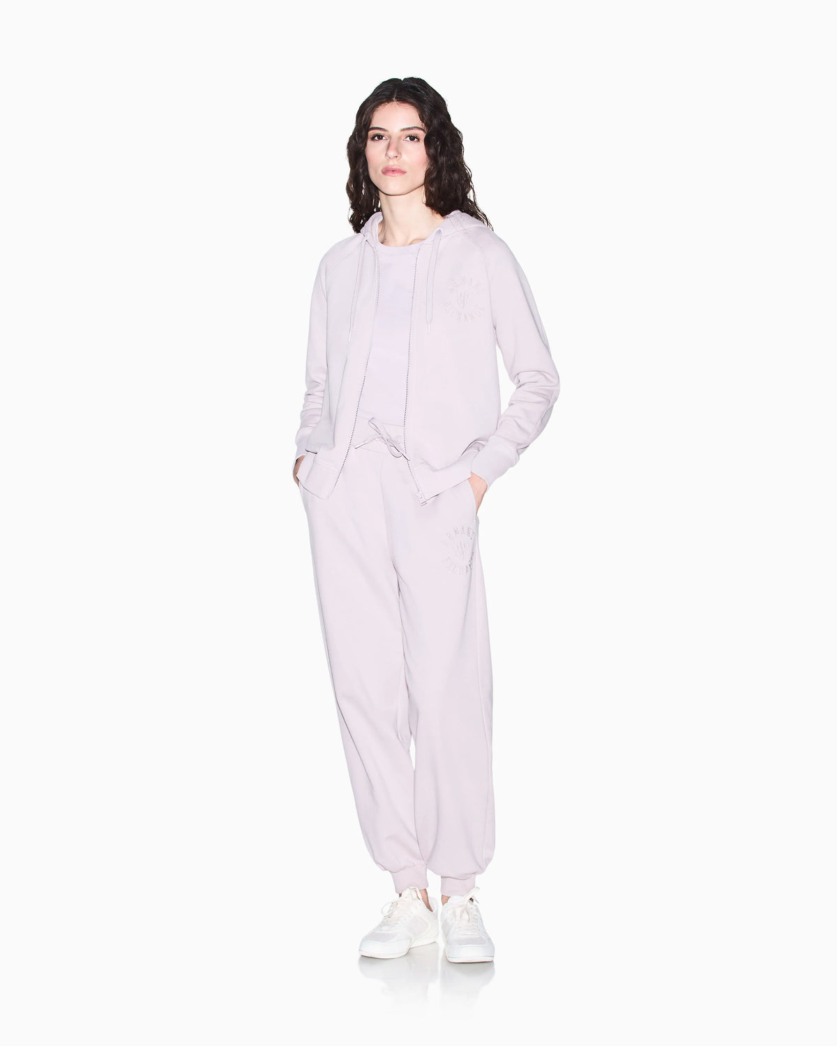 Regular fit sweatshirt in cotton French terry