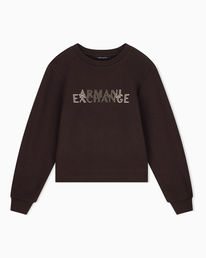 sweatshirt in cotton French terry