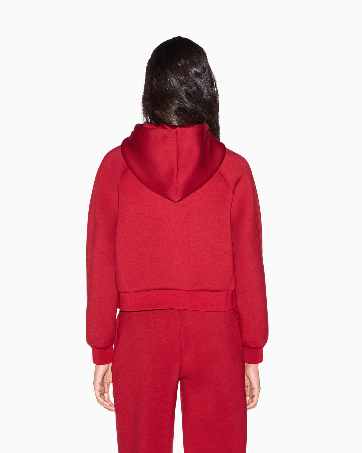 sweatshirt in stretch scuba