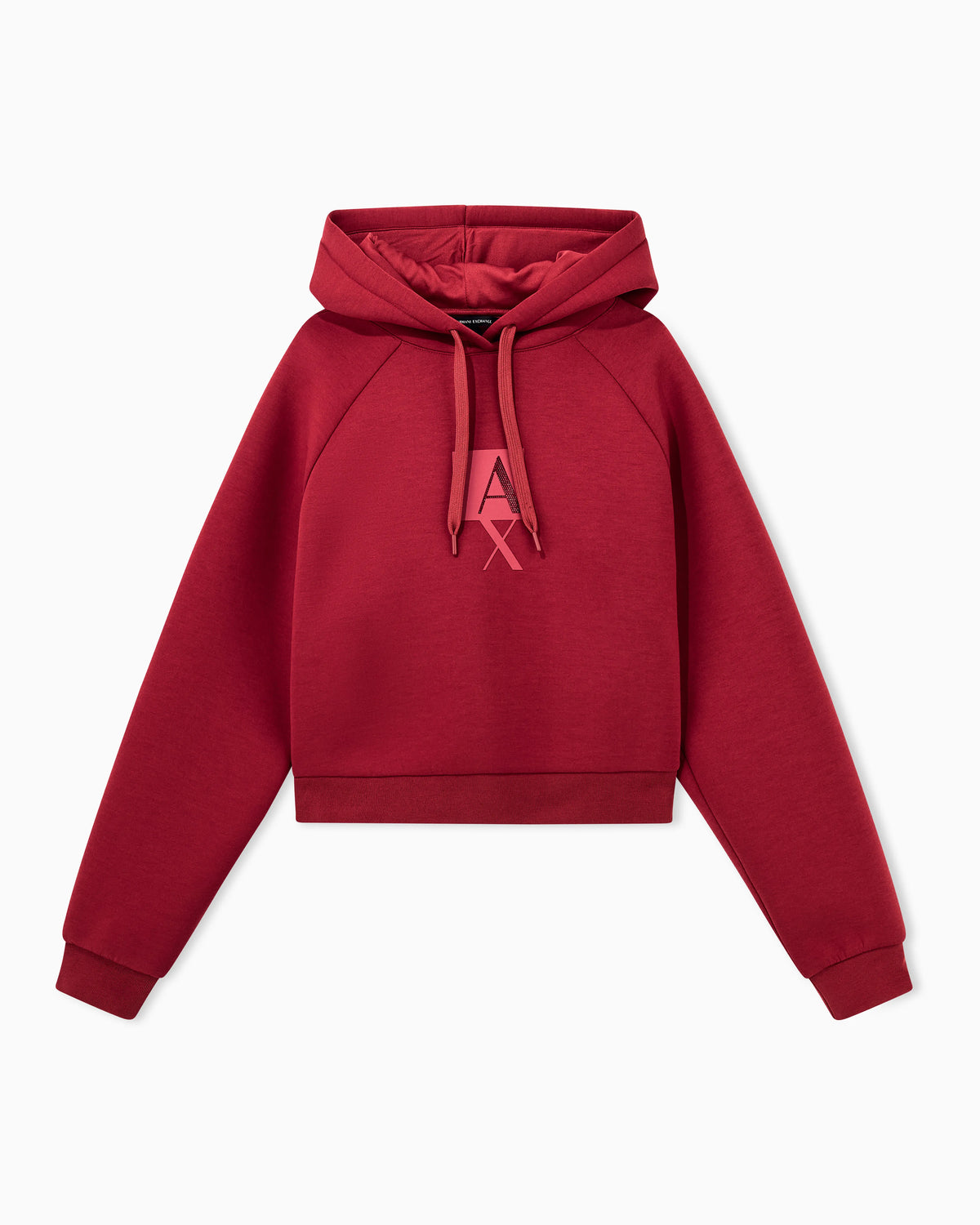 sweatshirt in stretch scuba