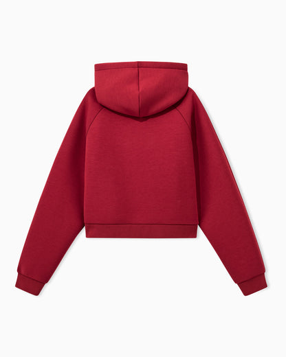 sweatshirt in stretch scuba