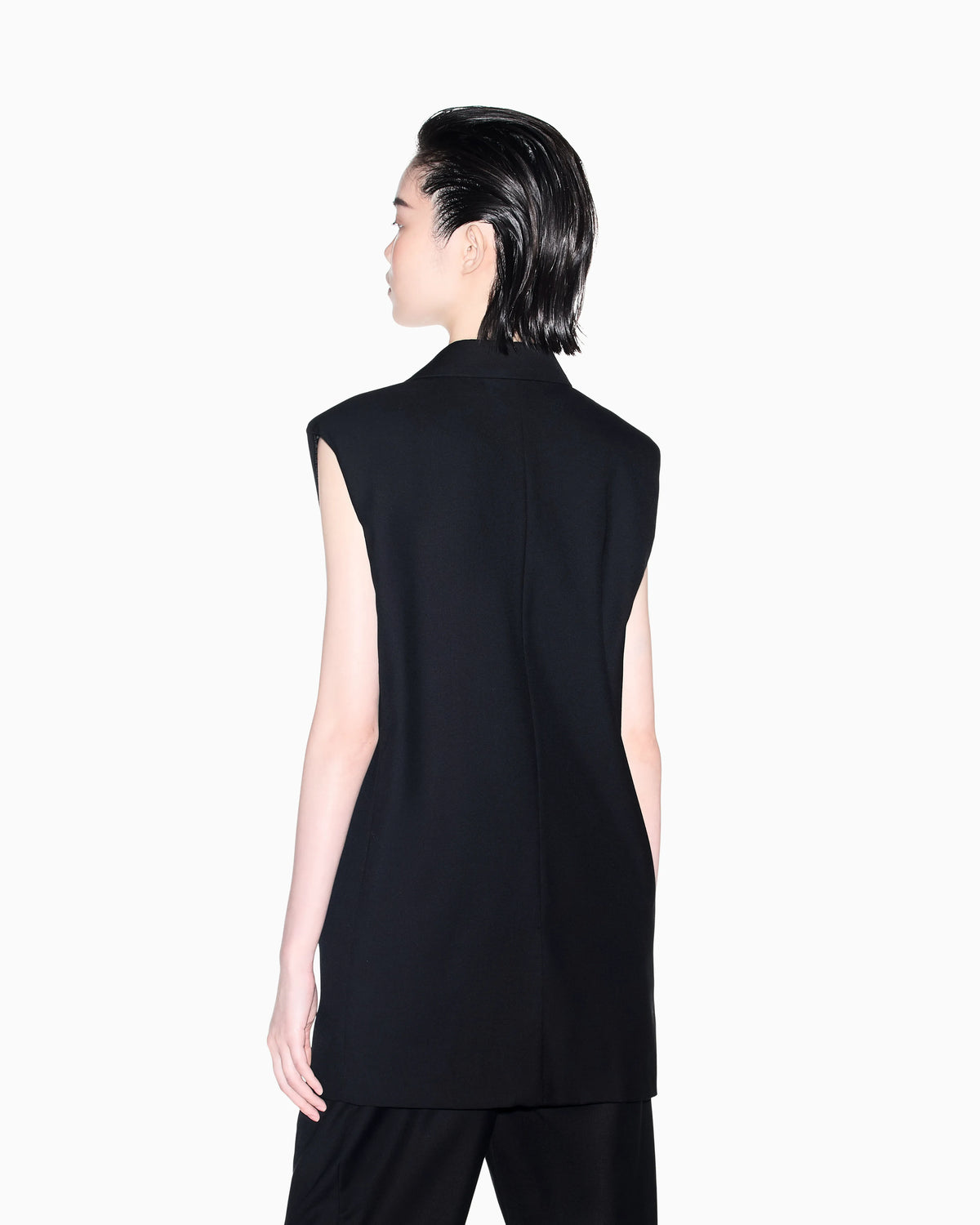 regular fit Waistcoat fabric blend