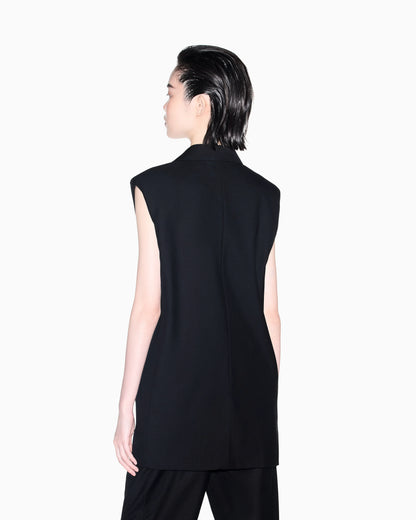 regular fit Waistcoat fabric blend