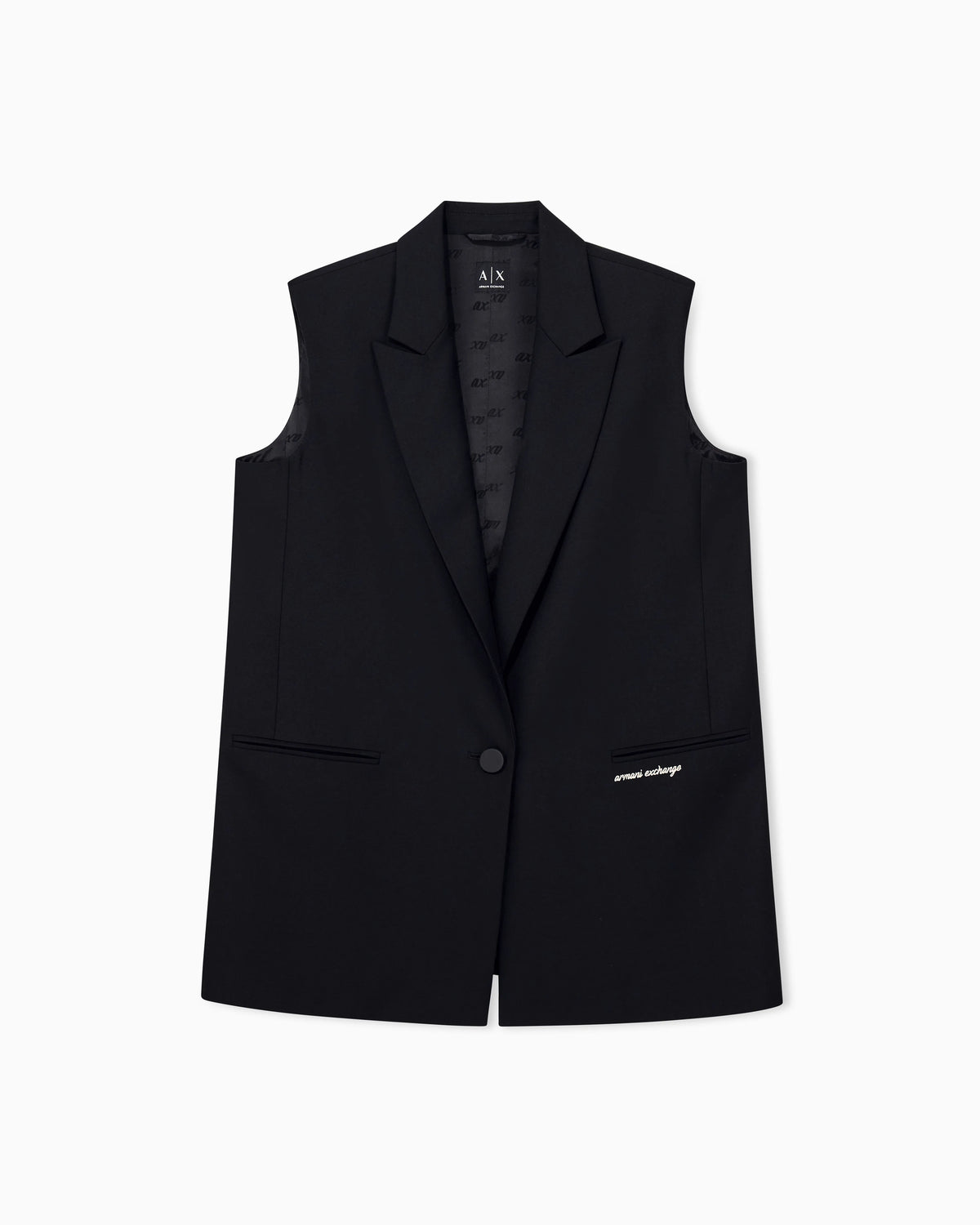 regular fit Waistcoat fabric blend