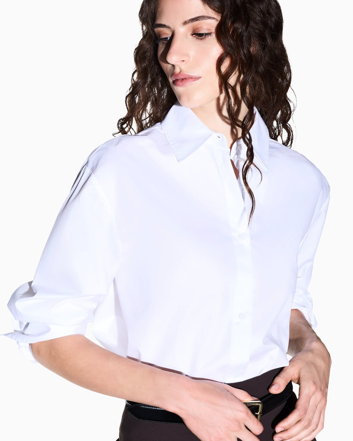 regular fit shirt organic cotton poplin