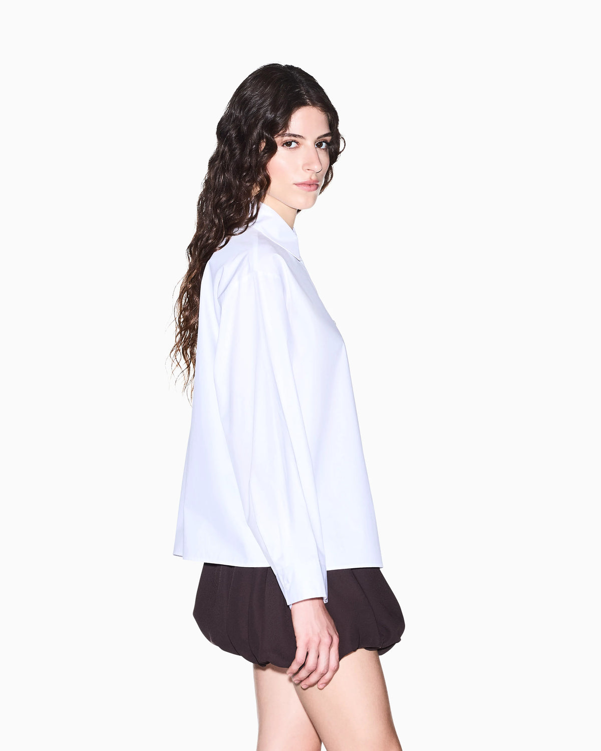 regular fit shirt organic cotton poplin