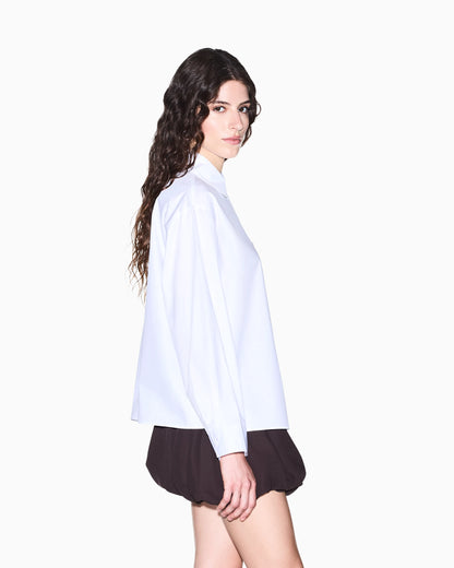 regular fit shirt organic cotton poplin