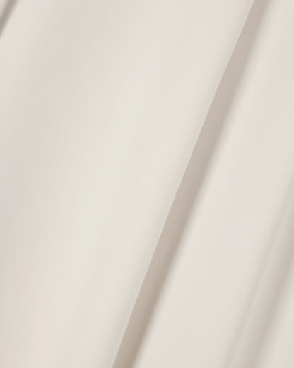 oversized Trouser in recycled crepe with belt