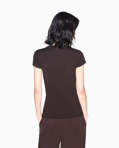 slim fit t-shirt in organic cotton stretch jersey