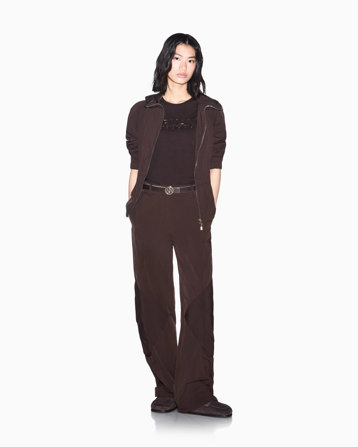 slim fit t-shirt in organic cotton stretch jersey
