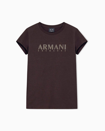 slim fit t-shirt in organic cotton stretch jersey