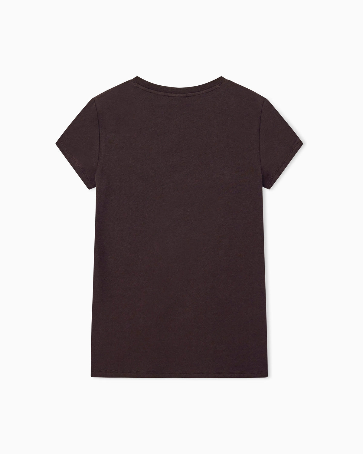 slim fit t-shirt in organic cotton stretch jersey