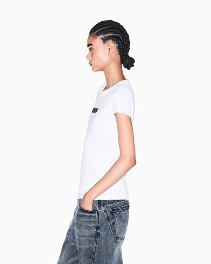slim fit t-shirt in cotton jersey