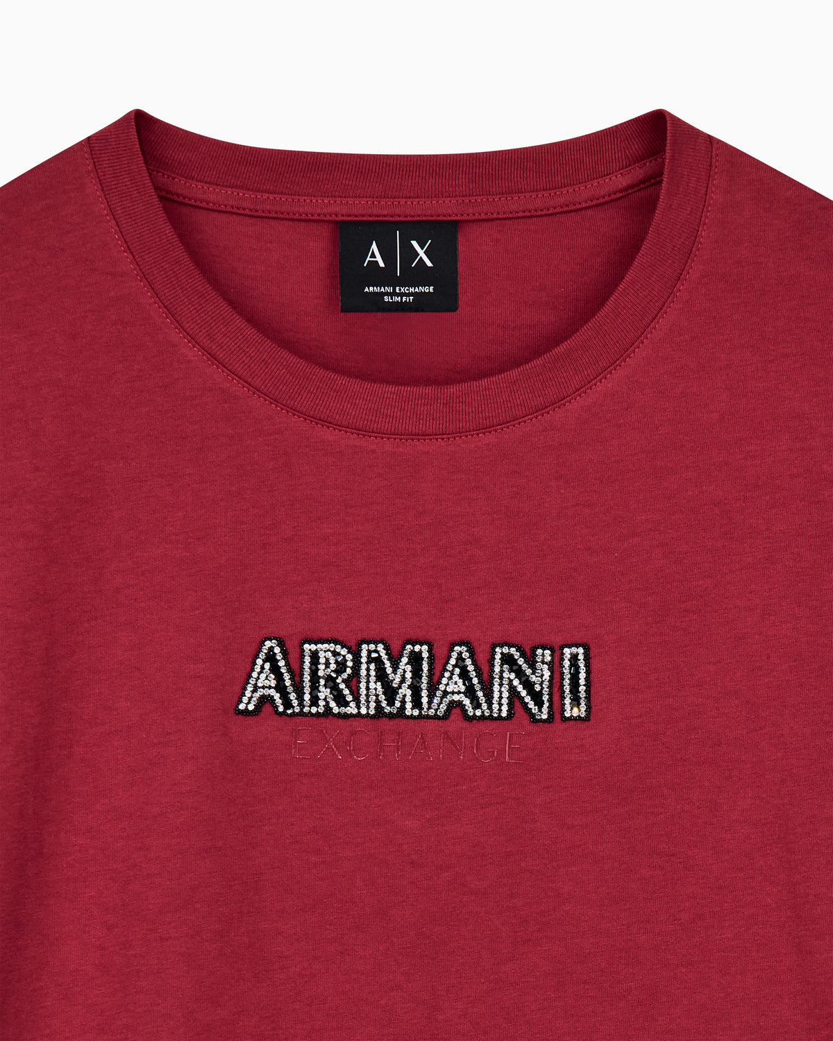 slim fit t-shirt in cotton jersey