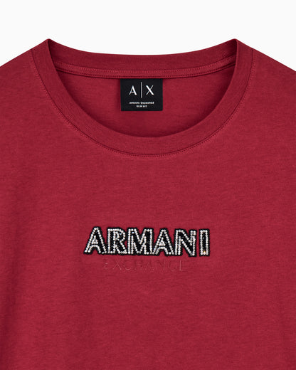slim fit t-shirt in cotton jersey