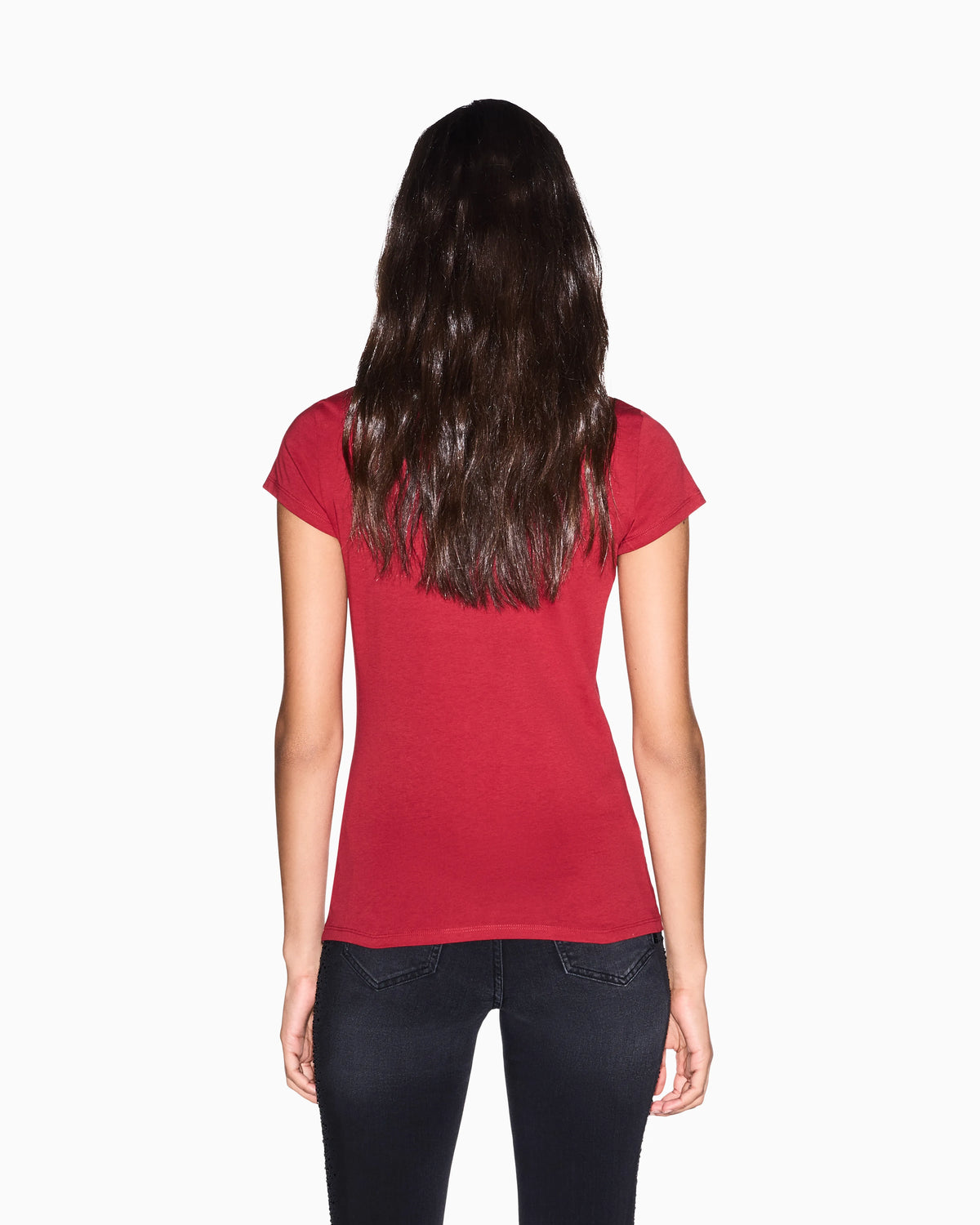 slim fit t-shirt in cotton jersey