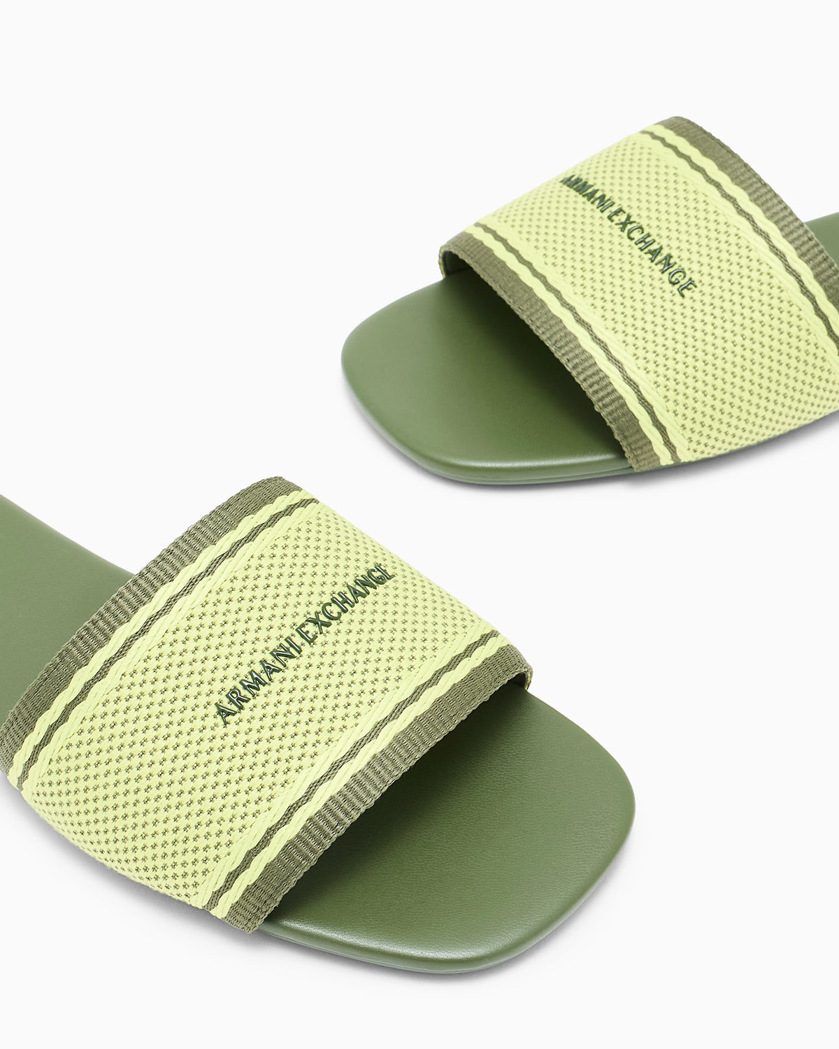 Flat Jacquard Fabric Sandals