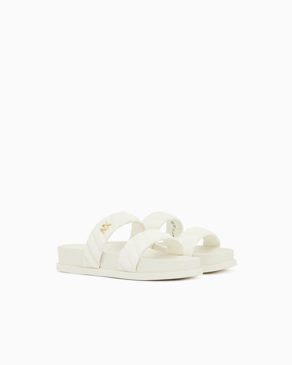 Minimal nappa sandals