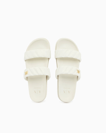 Minimal nappa sandals