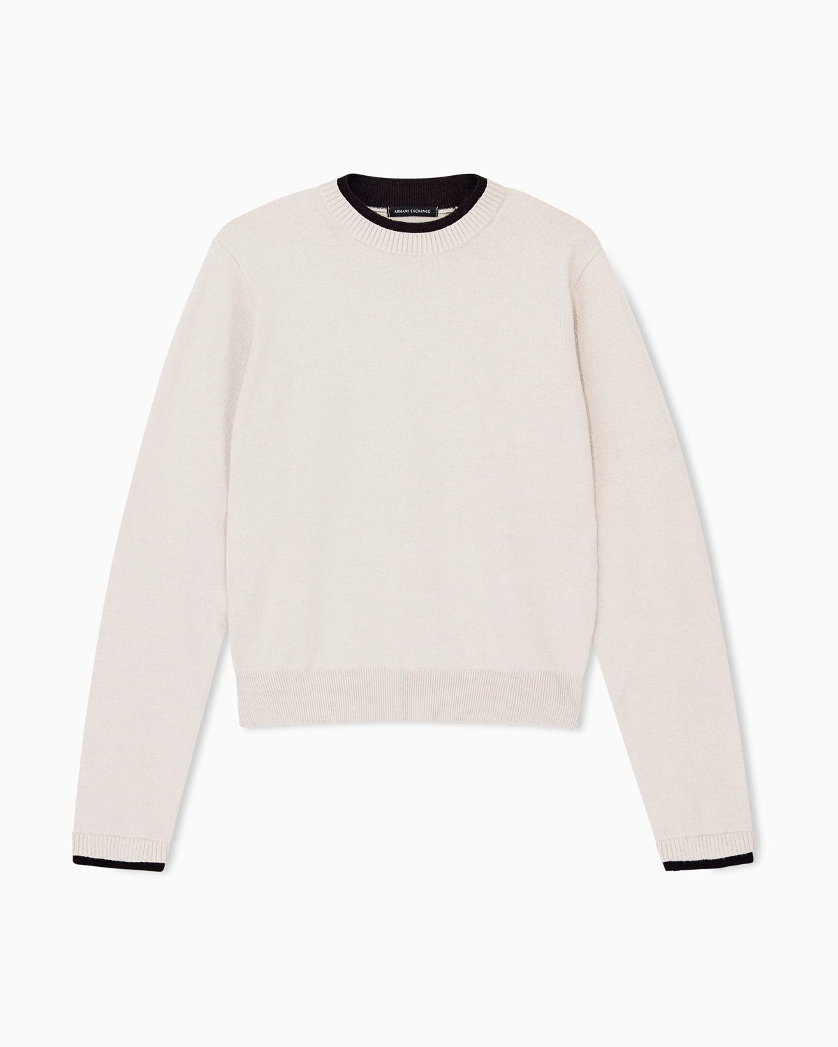 regular fit pullover knitted viscose and cashmere