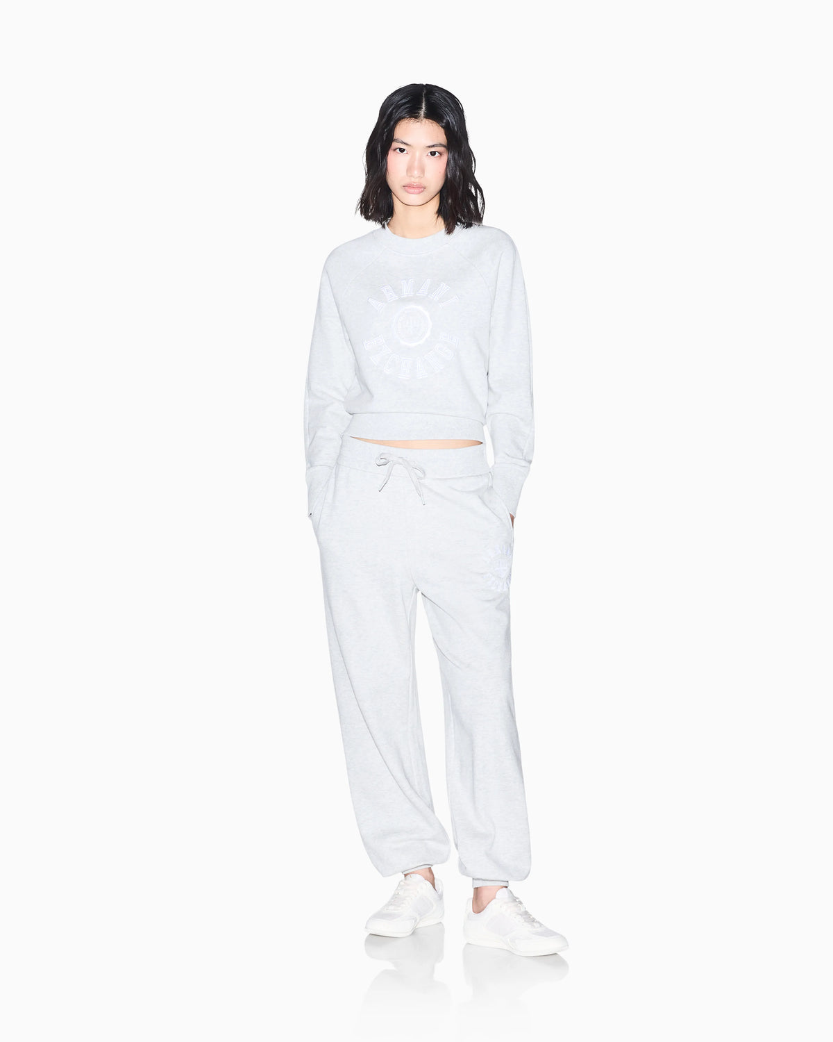 sweatshirt in cotton French terry
