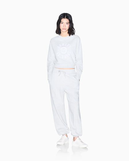 sweatshirt in cotton French terry