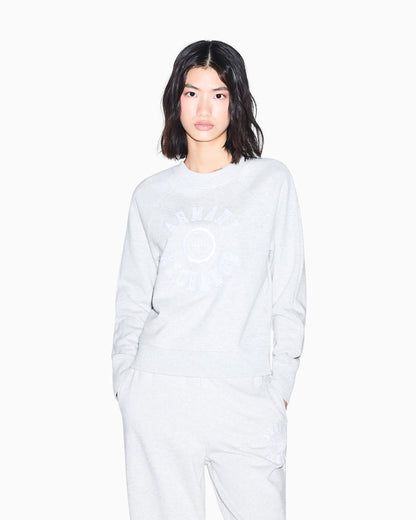 sweatshirt in cotton French terry