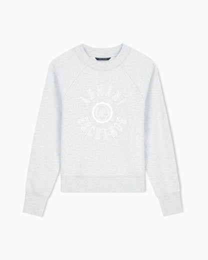 sweatshirt in cotton French terry