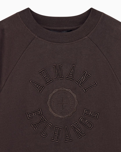 sweatshirt in cotton French terry
